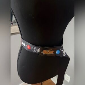 Street Fighter Buckle Down Seatbelt Belt 90’s Arcade OS